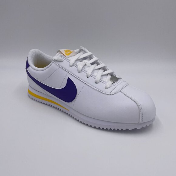 Nike Cortez White / Purple Women's Shoes - Picture 8 of 8